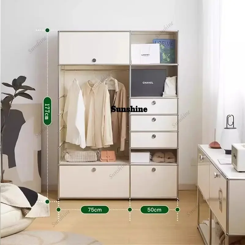 

TDHousehold medieval bedroom cloakroom storage, locker integrated against the wall, locker