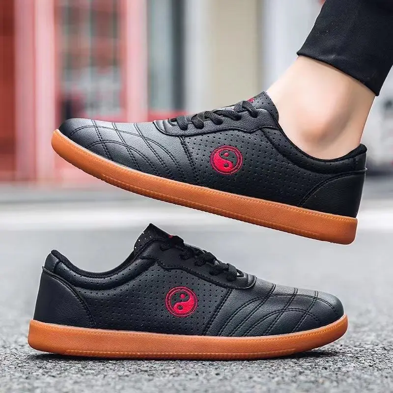 Comfortable and wearable Tai Chi shoes 2025 summer men's and women's sports shoes Professional anti-slip martial arts shoes
