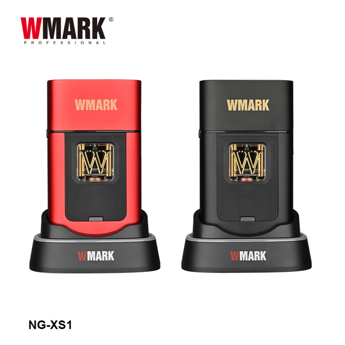 WMARK NG-XS1 10000RPM Foil Shaver Vector Magnetic Motor Metal Body with Dock for Barber Men's Shaving Machine Beard Trimmer