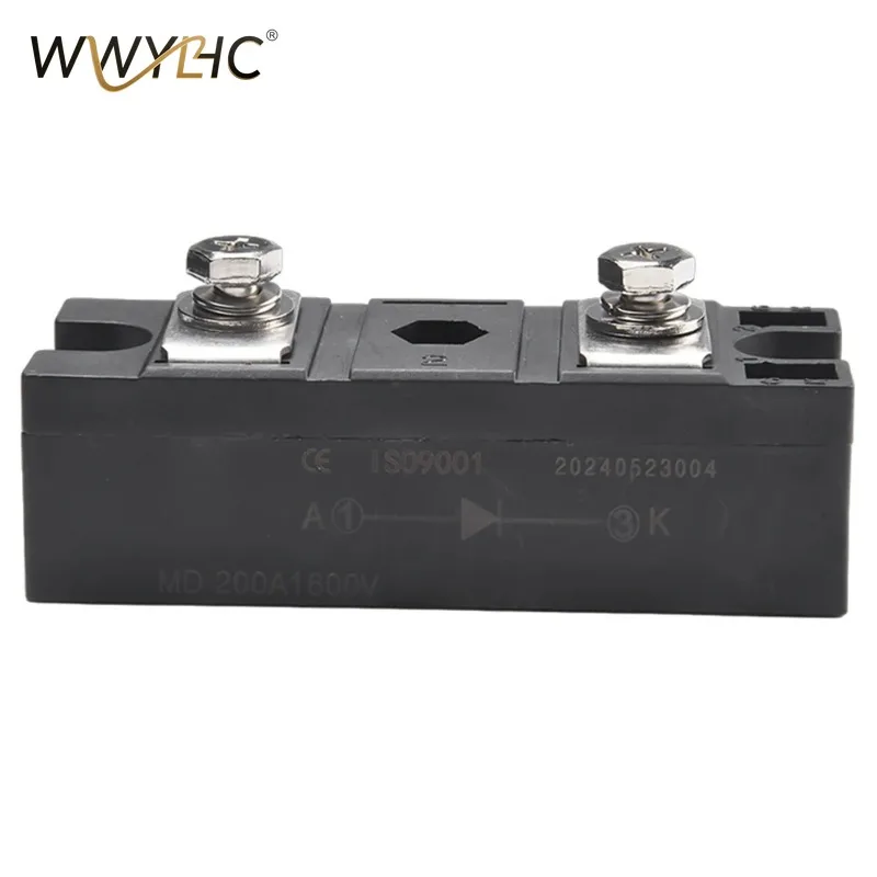 Suitable for MD200A 1600V for Solar Rectifier Diode with Heat Sink for Battery Charge Discharge and Static VAR Compensators