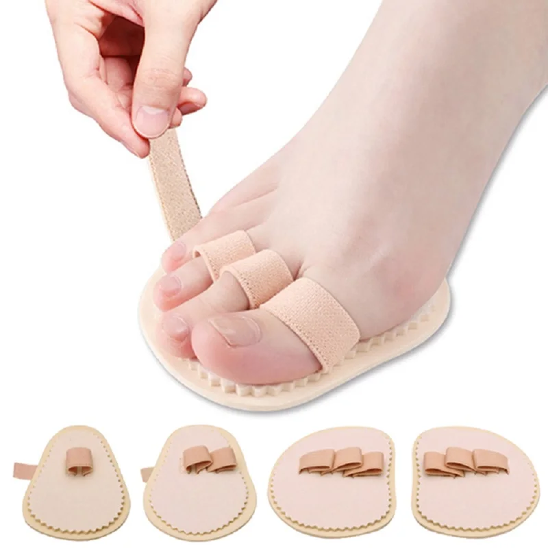 Corrector de Dedos del Pie, Almohadilla Enderezadora de Dedos Pedifix, Férula Budin, Corrector de Dedo en Martillo, Almohadilla de Corrección para Hallux Valgus y Dedos Superpuestos