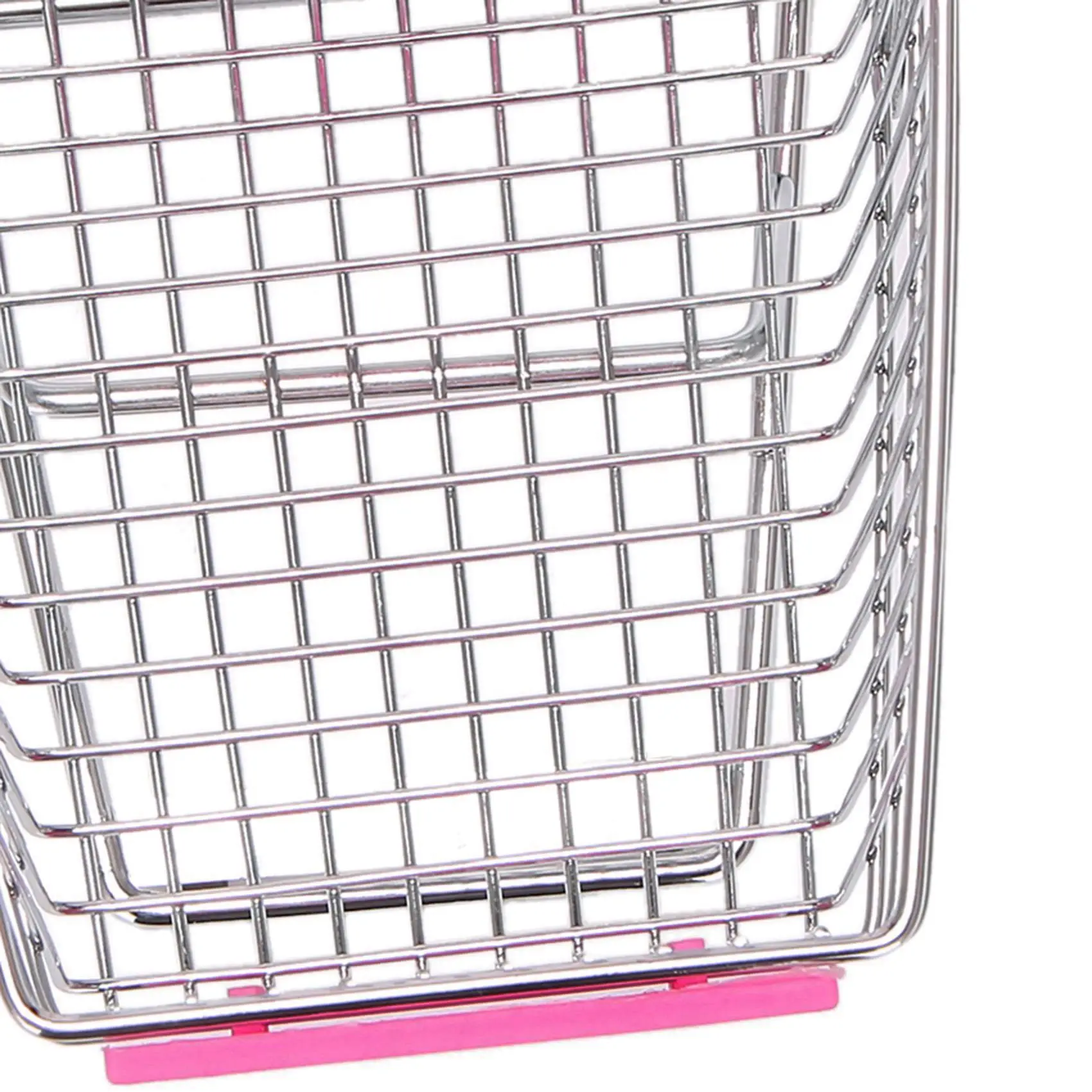 

AINY-Supermarket Handcart Mini Shopping Cart Desktop Decor Storage Gift For Kid Dollhouse Furniture Accessories