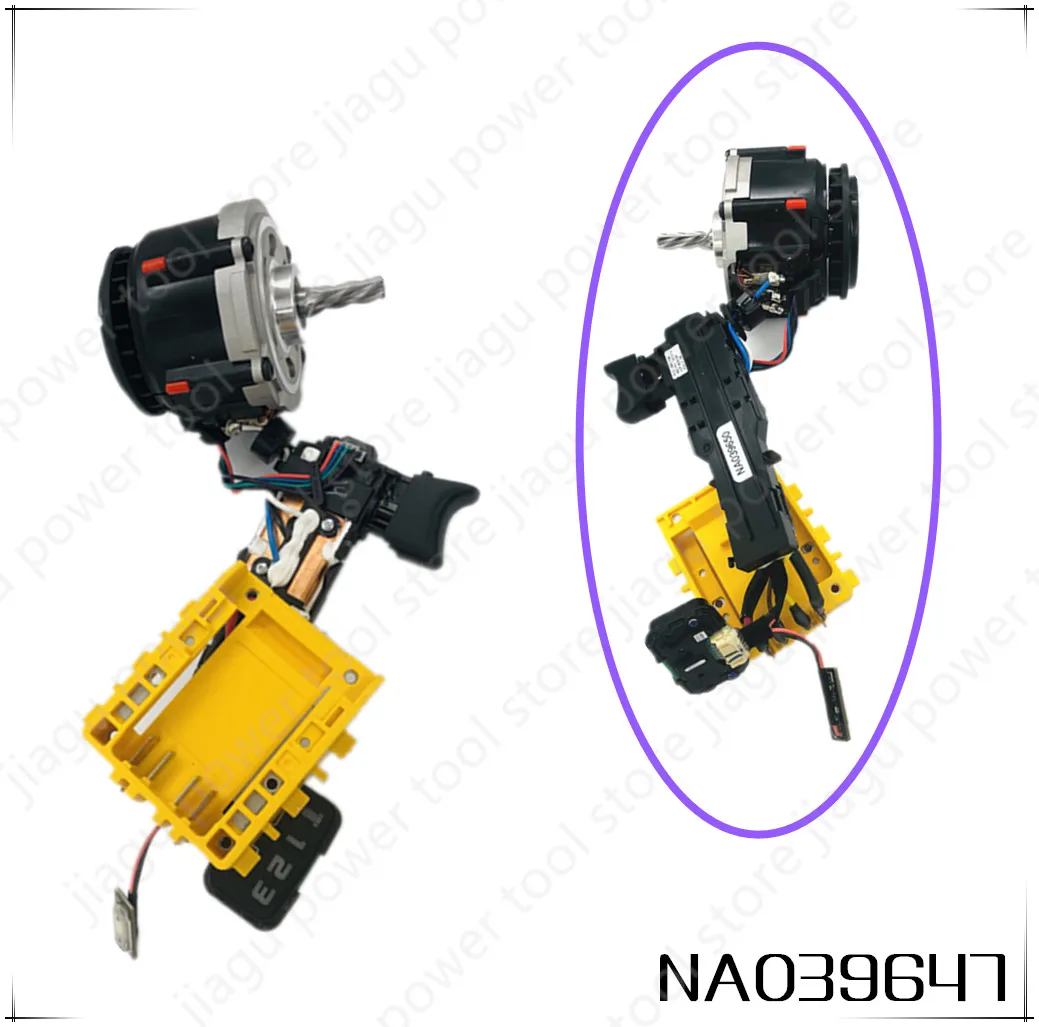 DEWALT DCF900 تأثير وجع الملحقات مفتاح التحكم الرئيسي المحرك تأثير المغزل الحفر الغلاف الخارجي علبة التروس مجموعة أدوات كهربائية