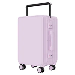 Large capacity stylish wide trolley silent suitcase G820