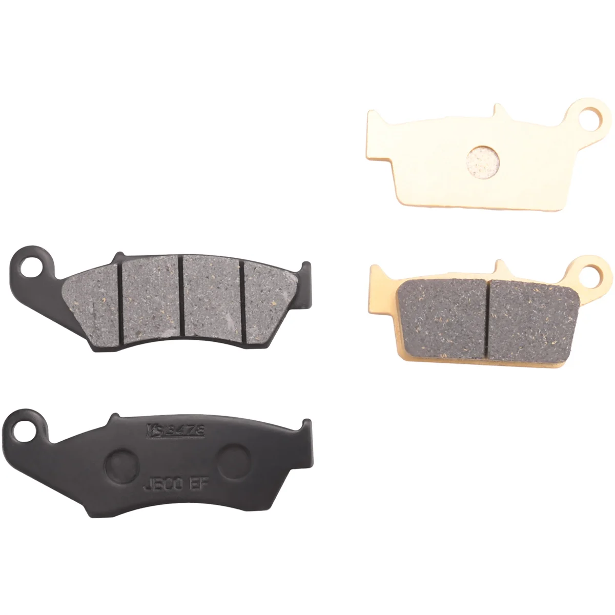 Motorcycle Front and Rear Brake Pads Disc Brake Pads for YZ125 YZ250 YZ450 YZ450F 2003-2007 WR250F