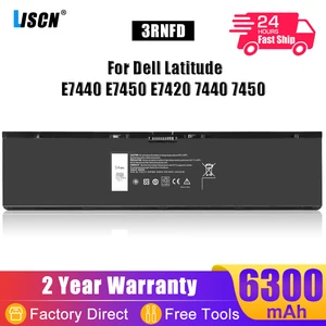 Liscn 7.4V 47WH Pin sau cho Dell Latitude 14 E7420 E7440 E7450 740 740 34GKR 3RNFD V8XN3 G95J5 0G95J5 5K1GW 909H5 12 Bán hàng chính Dell Latitude E7450 Pin - 7