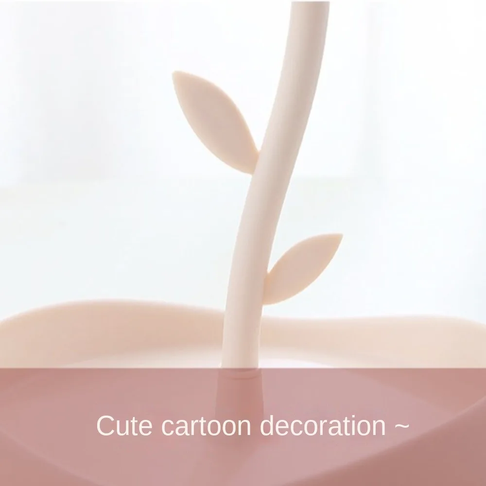 Miroir de maquillage classique en forme de tulipe, mignon, haute définition, pour bureau, Rotation à 360 degrés, miroir de Table simple face