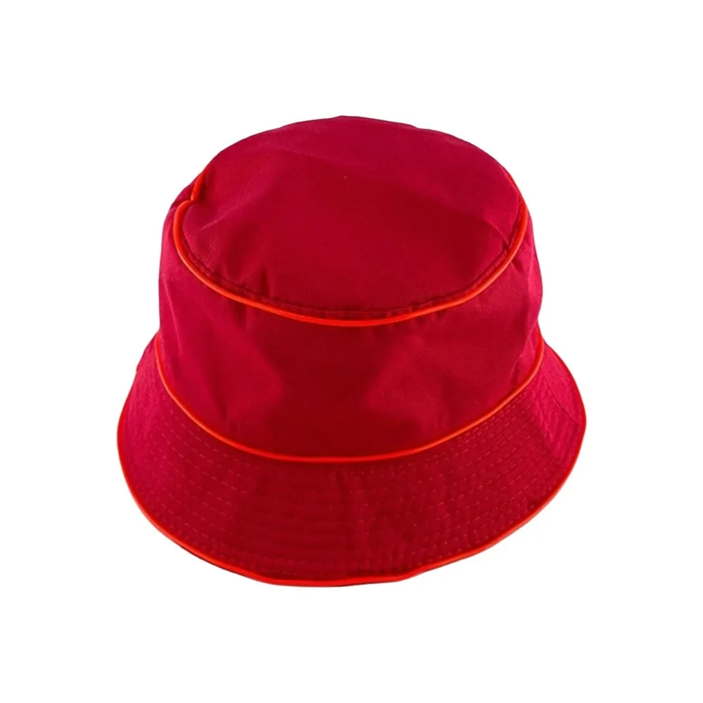 Fashion Battery Powered LED Bucket Hat Flashing Modes Colorful Luminous Hat Korean Style Solid Color Flashing Glow Hat Party