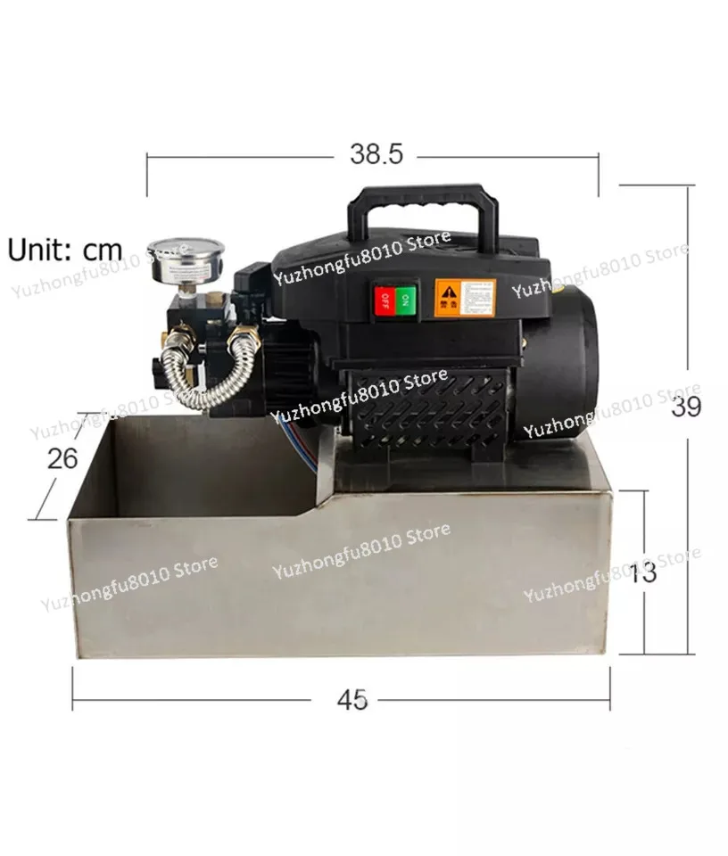 

Электрический насос для испытания под давлением 220 В LDE-25 PPR Машина для испытания под давлением водопроводных труб с детектором утечки резервуара для воды