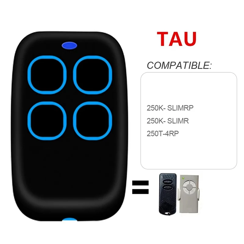 250T-4RP 250K-SLIMR 250K-SLIMRP Porta Del Garage Telecomando 433.92Mhz Rolling Code Clone Replicatore Comando Apriporta