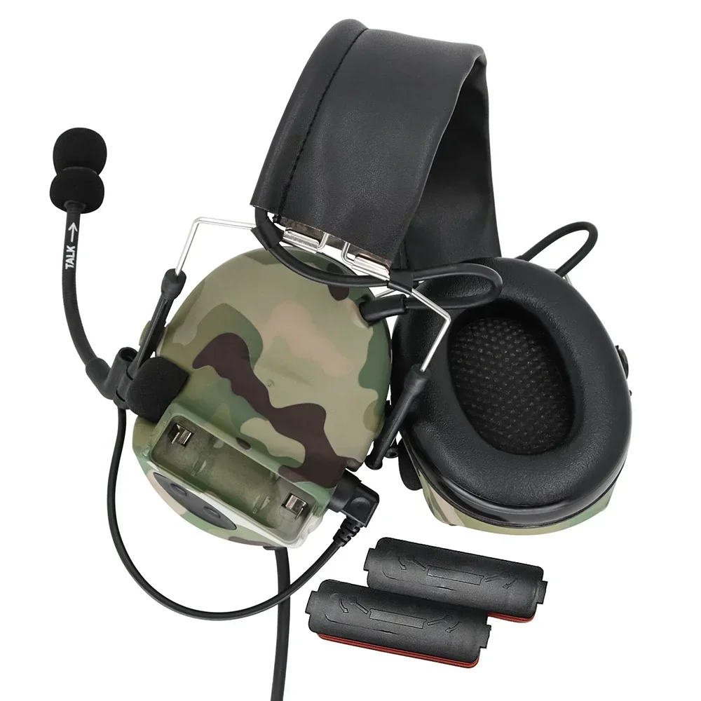 C2 Tactical Active Headset COMTA II Shooting Headphones Ear Protection Noise Reduction Active Hunting Headset with Tactical Ptt