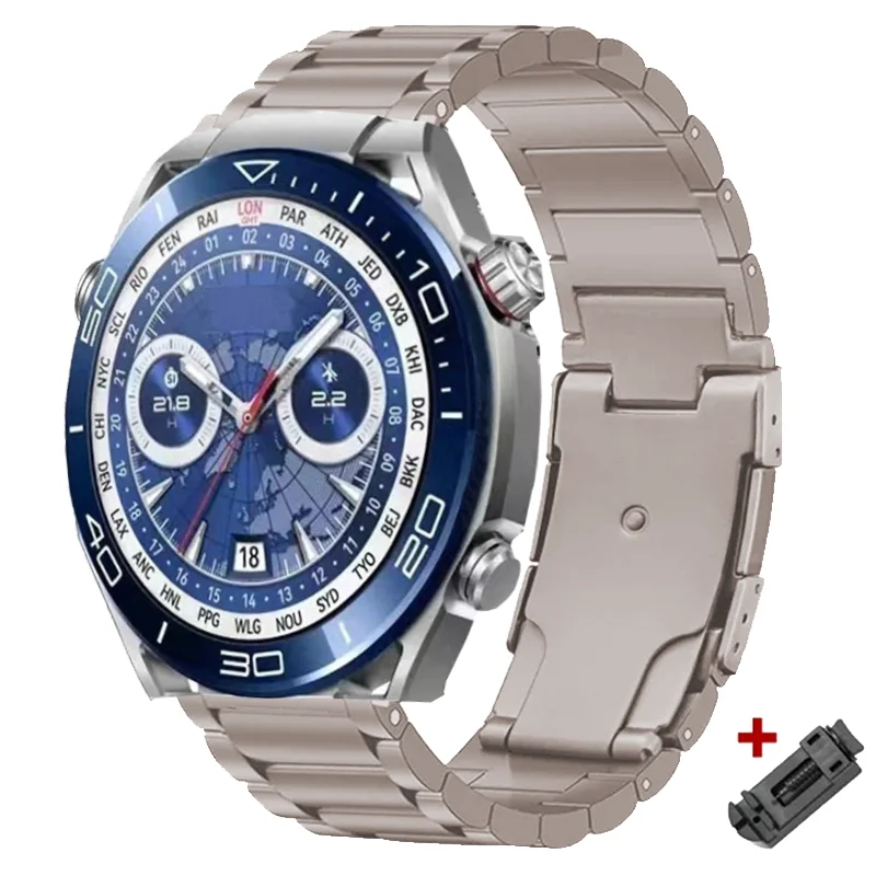 

Браслет титановый для Huawei Watch 4 Pro/4/3 Pro/GT4/3 Pro, 22 мм