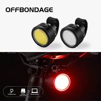 Bike Headlight Bicycle Front Light and Tail Light USB Rechargeable Waterproof Cycling Flashlight Road MTB Accessories