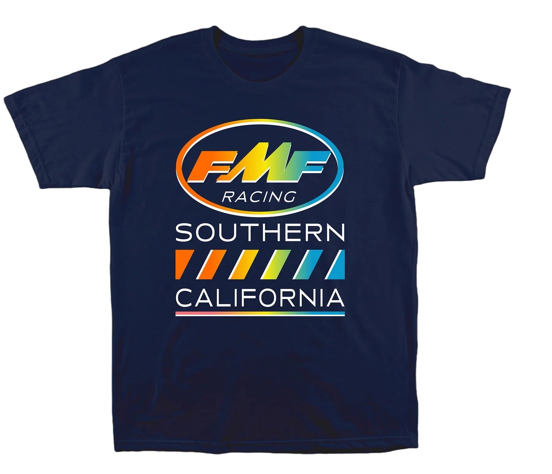

FMF Racing Southern California T-Shirt Men Women Cotton Tees Short Sleeve Trend Brand T-shirt Summer Men's Clothing Sports Tops