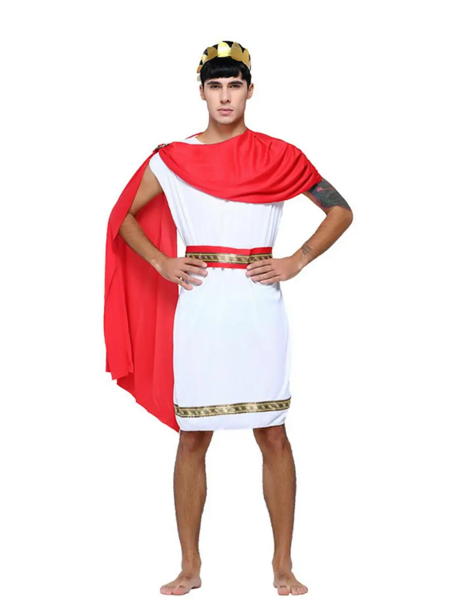 زي إله روماني للبالغين، ملابس تنكرية للرجال، ملابس أداء، زي تنكري للحفلات، ملابس لعب الأدوار، زي تقليدي صيني للعروض المسرحية