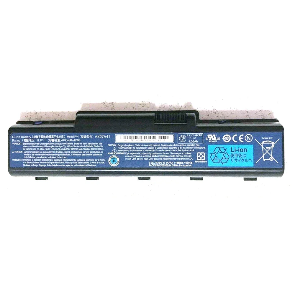 Imagem -04 - Bateria do Portátil 11.1v 4400mah para Acer Aspire 2930g 4740 5738g 4710 4720 4920 4930 5735 5740 As07a41 Novo e Original As07a31