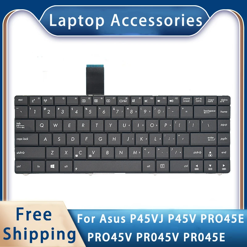 New For Asus P45VJ P45V PRO45E PRO45V PR045V PR045E Replacemen Laptop Accessories Keyboard Small Enter Key