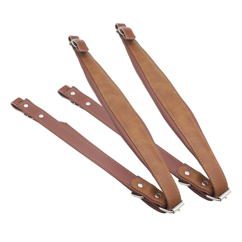 

Плечевые ремни-аккордеон из искусственной кожи. Удобный ремень-аккордеон. Большой ремень для аккордеона.