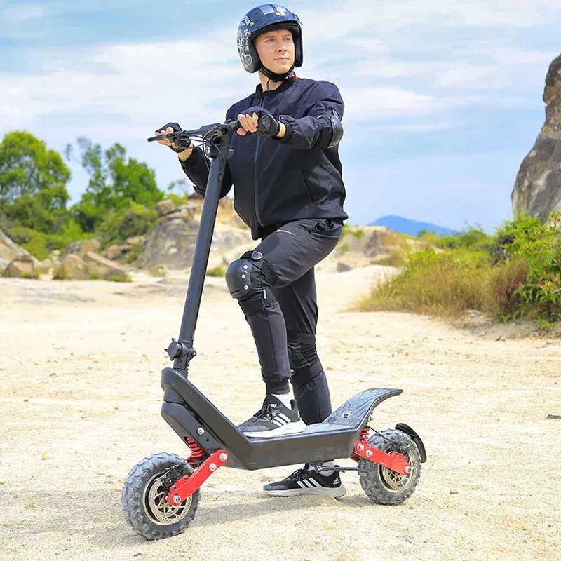 

New 11 Inch Air Tire High Power Maci Motoneta Patineta Electric Scooter Off-Road Fat Tire Adult Electric Moto Scooter-Model X10
