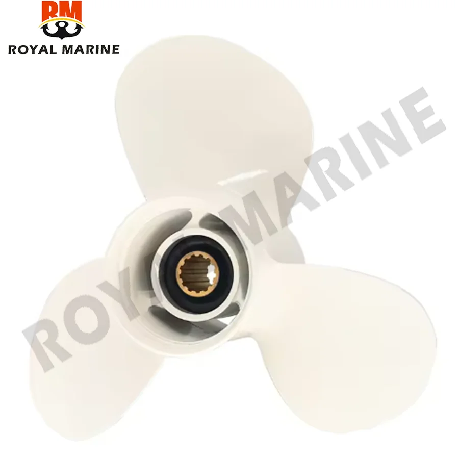 

663-45945-02-EL Пропеллер для подвесного мотора YAMAHA 40HP 50HP 69W-45945-00-EL 3X11 1/8X13 13 зубьев 663-45945-02 663-45945