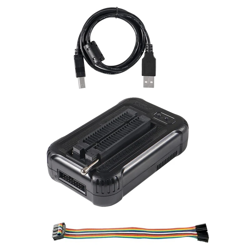 

A7THK-T48 TL866-3G Programmer + ISP Cable Support 31000+ Ics For SPI/Nor/NAND Flash/EMMC BGA153/162/169/100/221 TSOP/SOP/PLCC