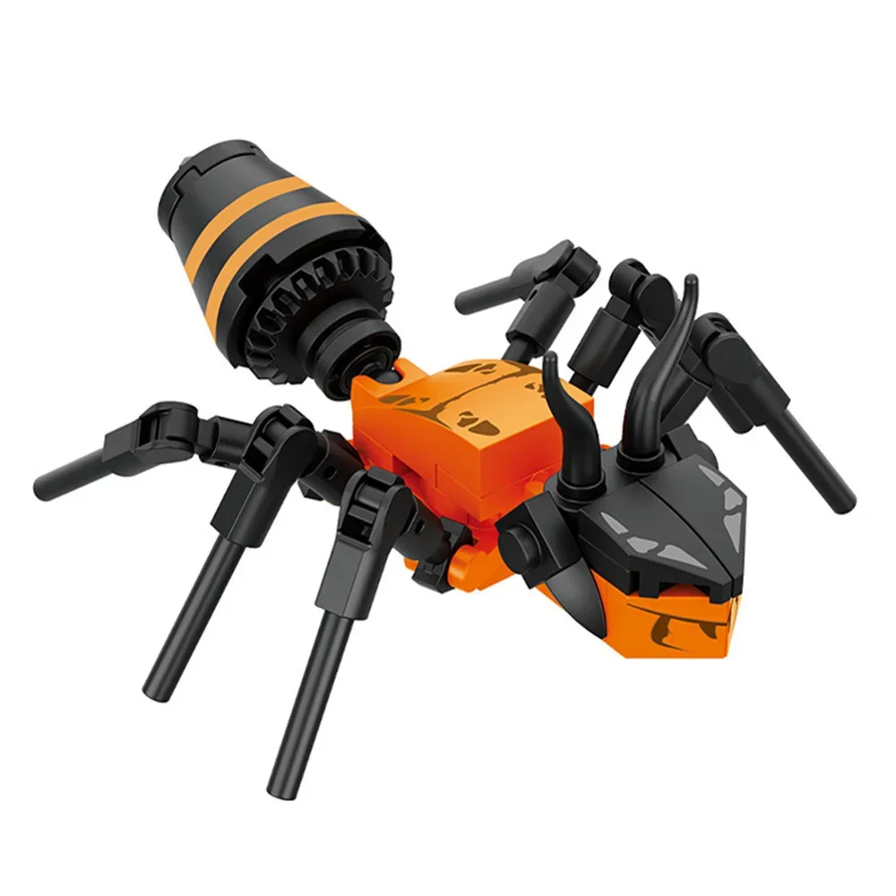 Moc Insect Diermodel Bee Mier Vlinder Cricket Sprinkhaan Set Bouwstenen Diy Kinderen Puzzel Monteren Speelgoed Jongen Kid Gift