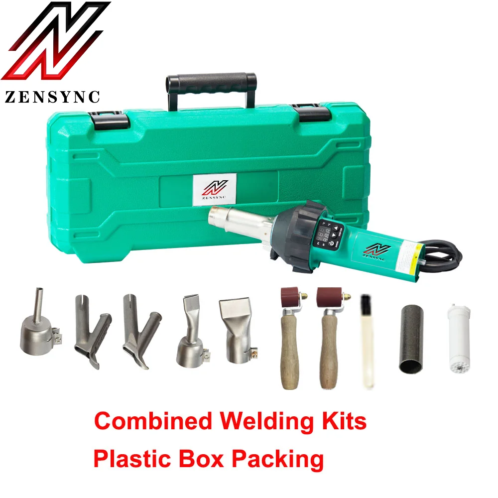 

Plastic Hot Air Welding Gun PVC Hot Air BlowerHand Welding Tools Welding Torch 1600W with Digital DisplayZS-310D