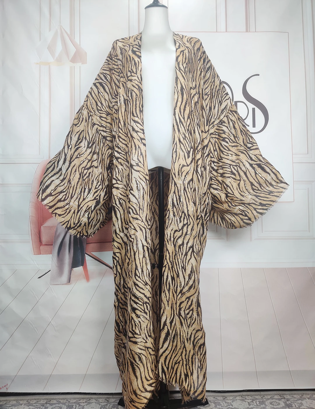 Autumn Fashion African Bloggers Floral Cotton Loose Kimonos Causal Boho Europe Designer Swimwear Long Cardigans For Holiday image 4