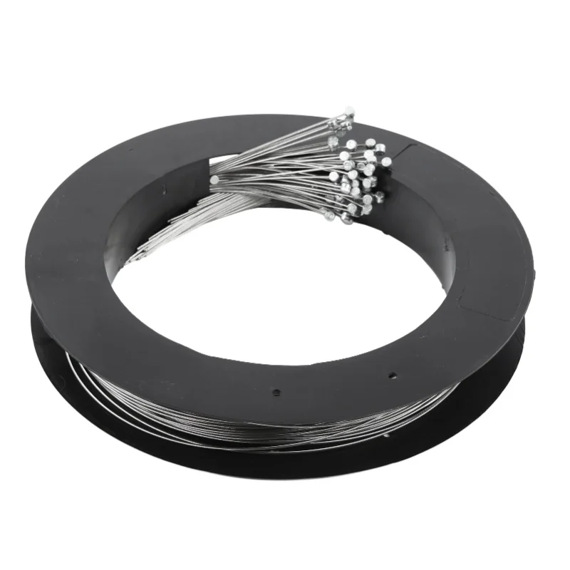 

BOLANY 50pcs Bike Brake Cable Stainless Steel Brake Inner Wire Bicycle Gear Cable For Mountain Bike