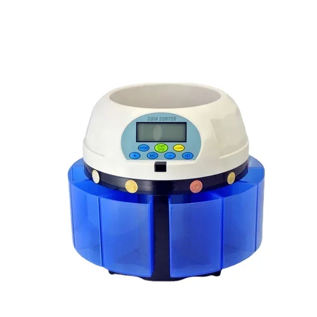Euro coin counter with hopper/coin counting machine