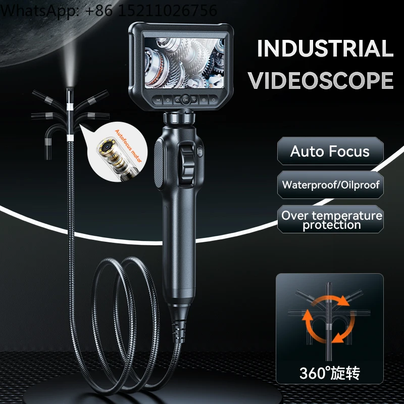 S43 SL 3.9mm 1m Flexible Cable Professional Industrial Endoscope - 4.3