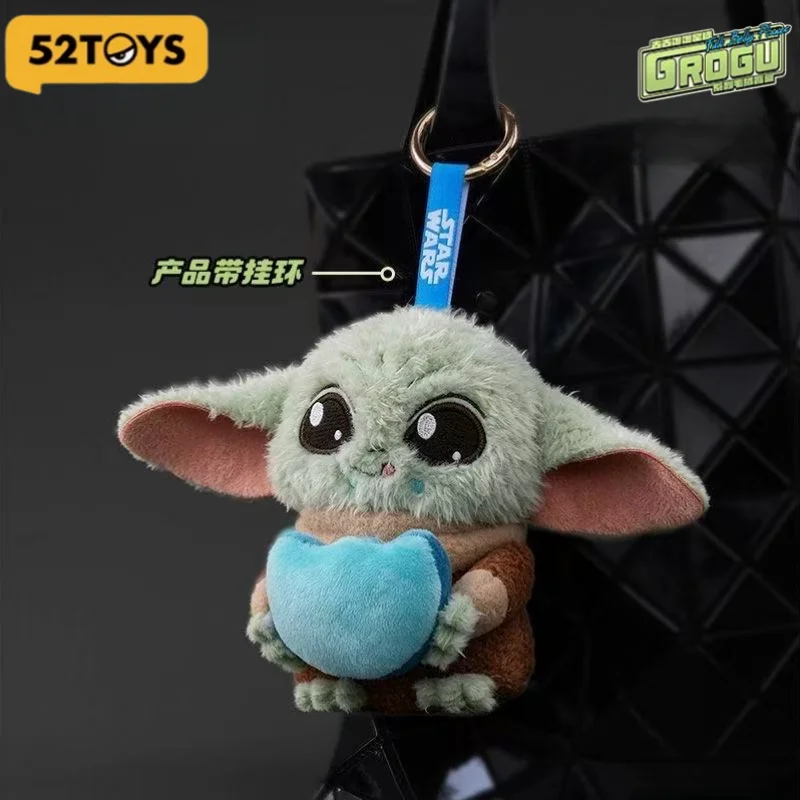 

HOT 52TOYS Star Wars Grogu Plush Blind Box Full Belly Planet Collectible Figure Keychain Pendant Gift For Adult Fans Collection