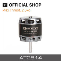 T-motor AT2814 AT 2814 Long Shaft Brushless Motor KV900 KV1050 KV1200 3-4S For RC Drone Fixed-wing FPV
