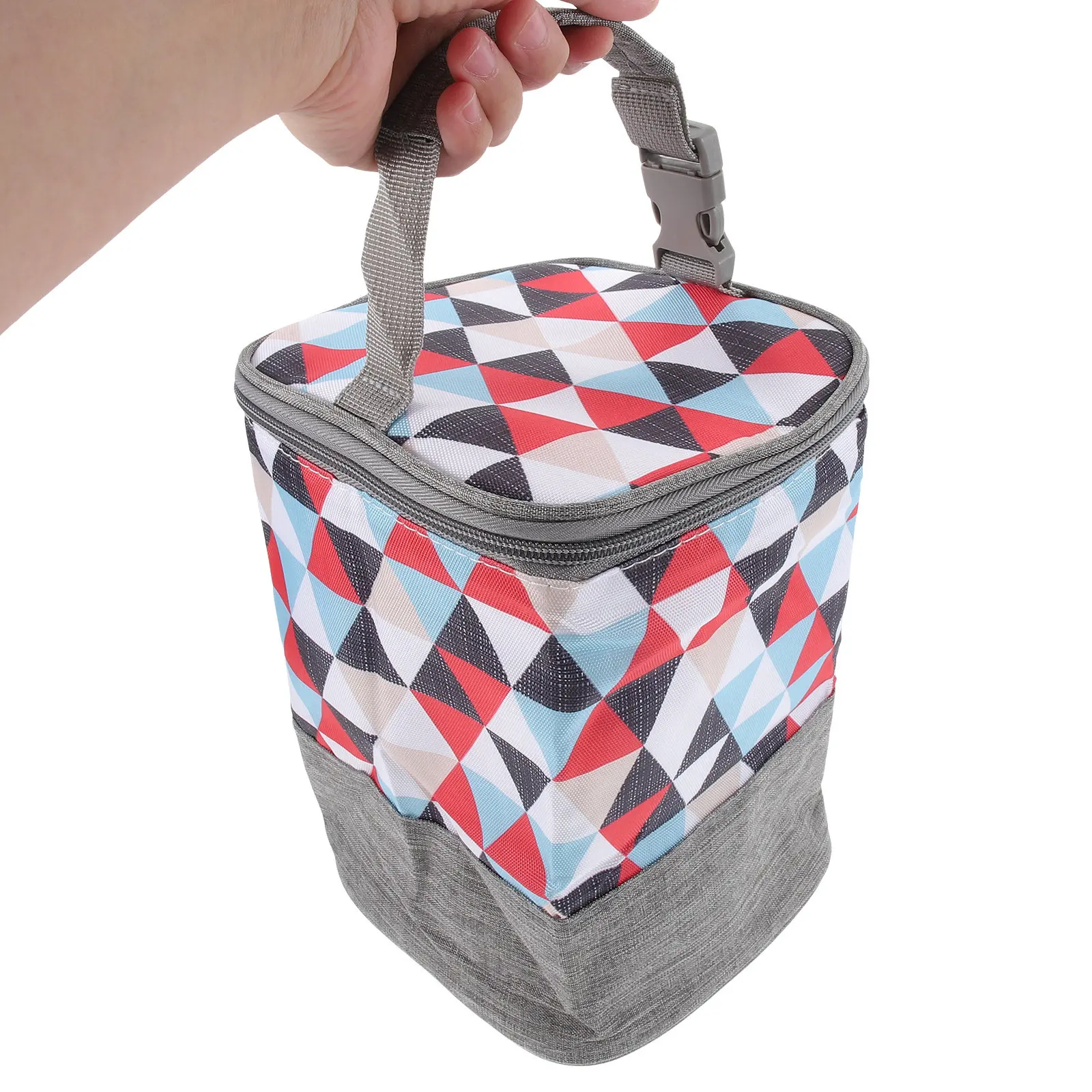 

Portable Milk Bottle Insulated Storage Bag Baby Bottle Carrying Bag for Travel Outdoor Oxford Fabric with Handle Temperature