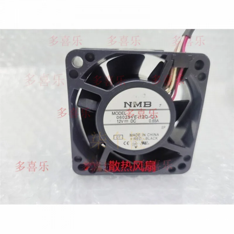 

ZMZM 1 шт. для вентилятора NMB 06025VE-12Q-CU DC12V 0,65A 6025 6 см 4-проводной охлаждающий вентилятор