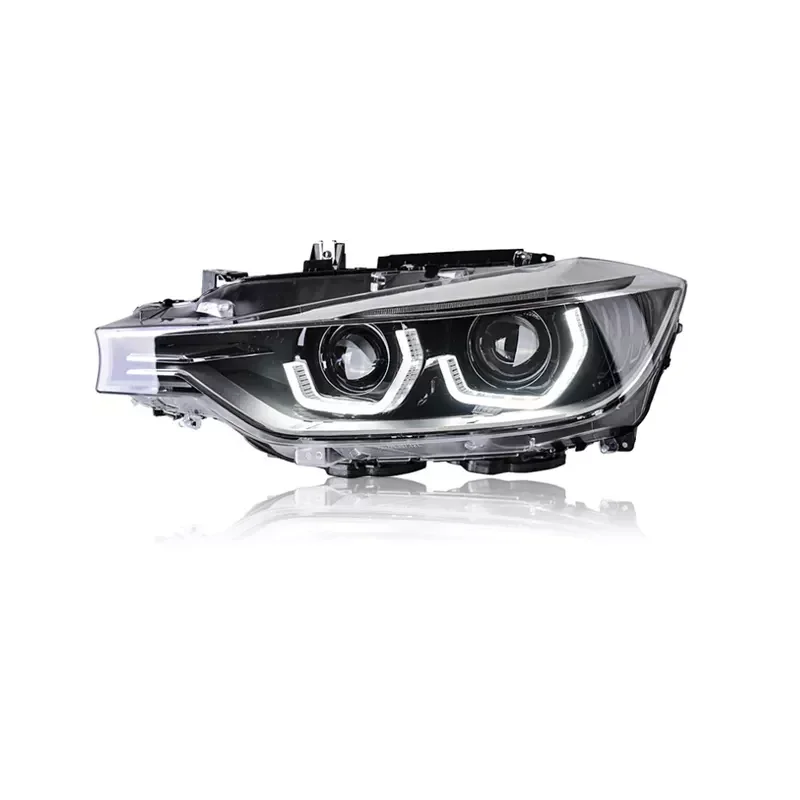 For BMW 3 Series Headlight Assembly 13-15 F30 F35 Modified Headlight LED Daytime Running Lights