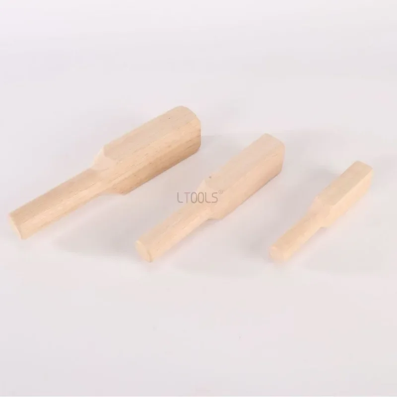 Martello di faggio per la lavorazione del legno Bastone di legno massello Scalpello per intaglio di carpenteria Martello speciale sorprendente Piccolo strumento di smontaggio fai da te fatto a mano