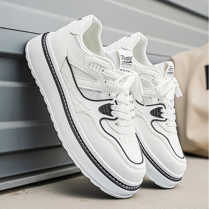 

Men Sneakers Breathable Men Shoes Casual Shoes Fashion Outdoor Sports Shoes Runner Tenis Trainer Leather Running Shoes