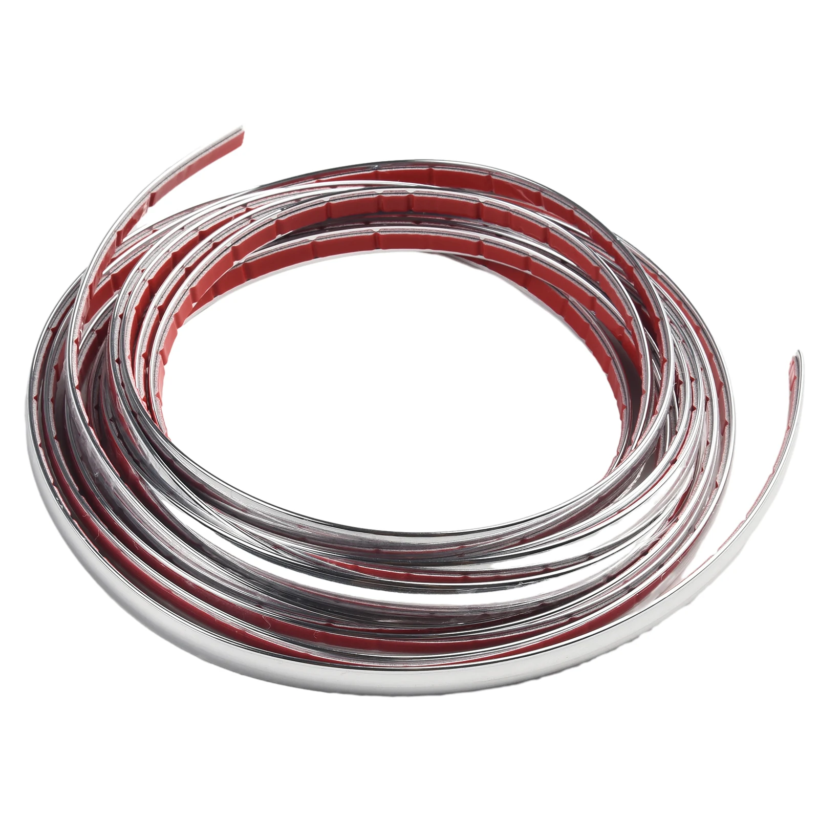 

For Car Door Side Brand New Molding Strip Chrome Trim 10mm 1pcs Chrome Silver Decoration For Most Cars Trucks Vans