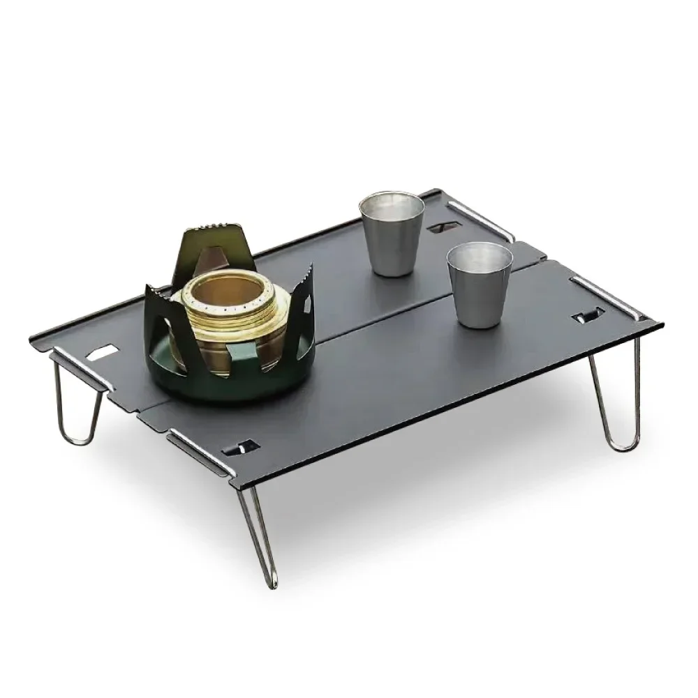 

Outdoor Aluminum Alloy Camping Folding Table Portable Mini Tea Table Lightweight Desktop