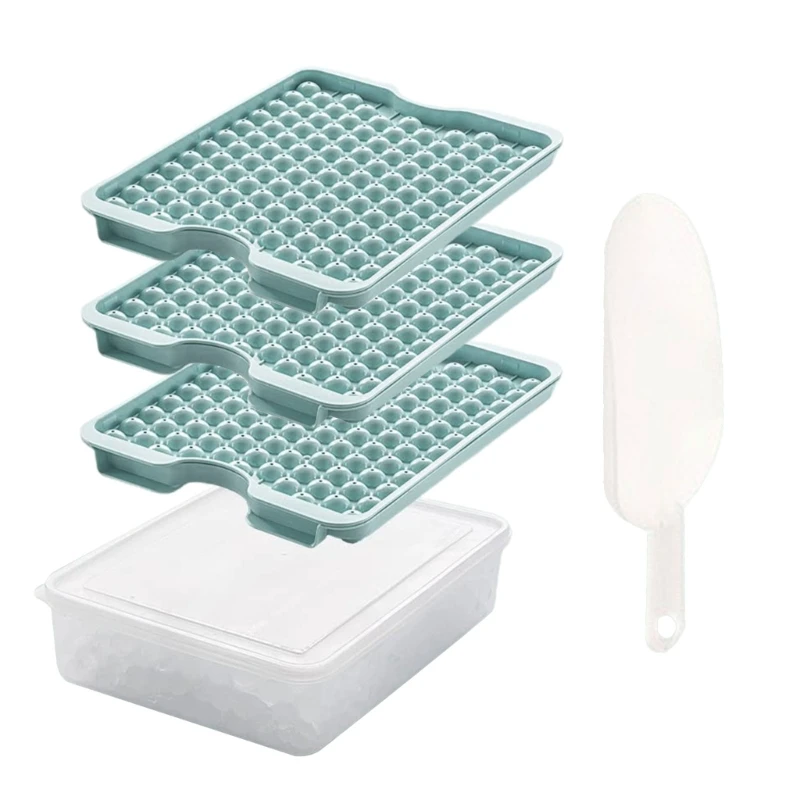 

Round Ices Cube Tray with Lid, Box, Tongs Ices Ball Maker Molds Sphere Ices Cube Molds Easily Release Ices Tray Easy to