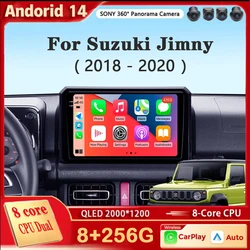 Android 13 For Suzuki Jimny 2018 2019 2020 Car Radio Multimedia Stereo Video Player GPS Navigation Carplay Auto DSP RDS 2Din DVD