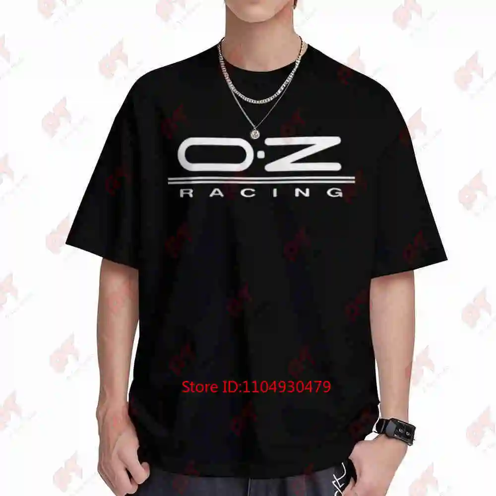 OZ Racing Logo Short Sleeve Tee 100% Cotton T-Shirt