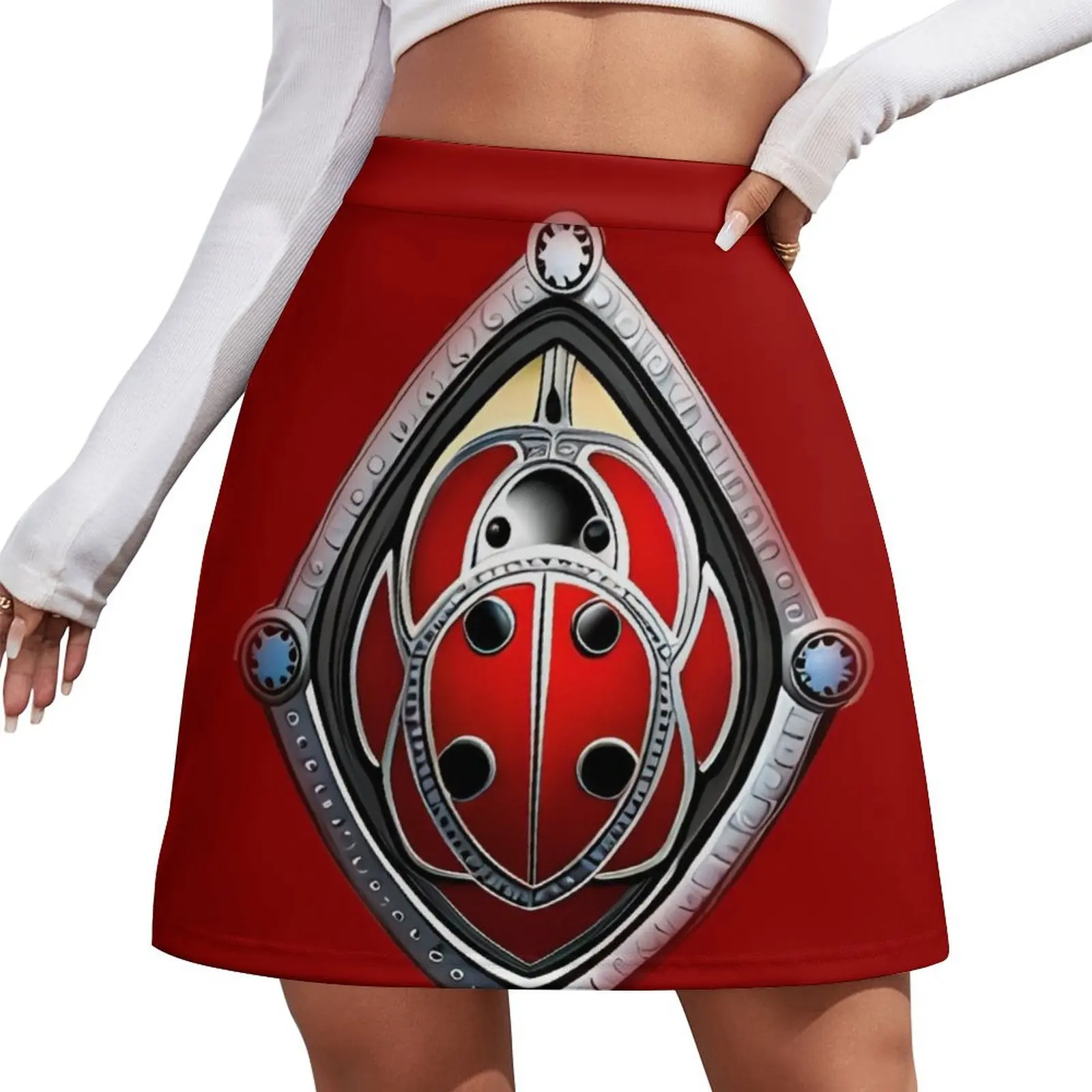 

ladybug emblem Mini Skirt clothes for women Woman skirt Mini Skirt