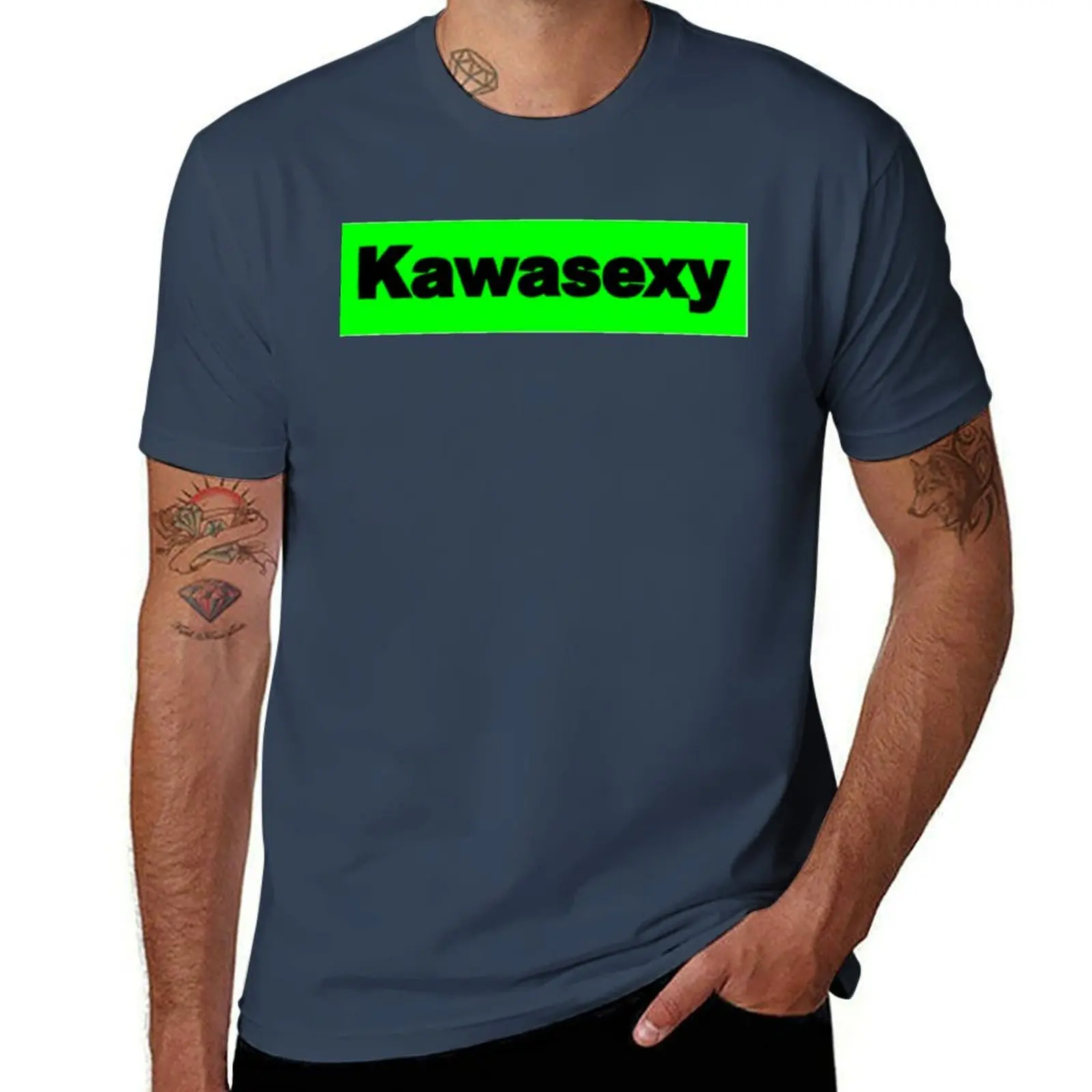 

Kawasexy logo Essential T-Shirt Basic Simple Design Short Sleeve Shirt