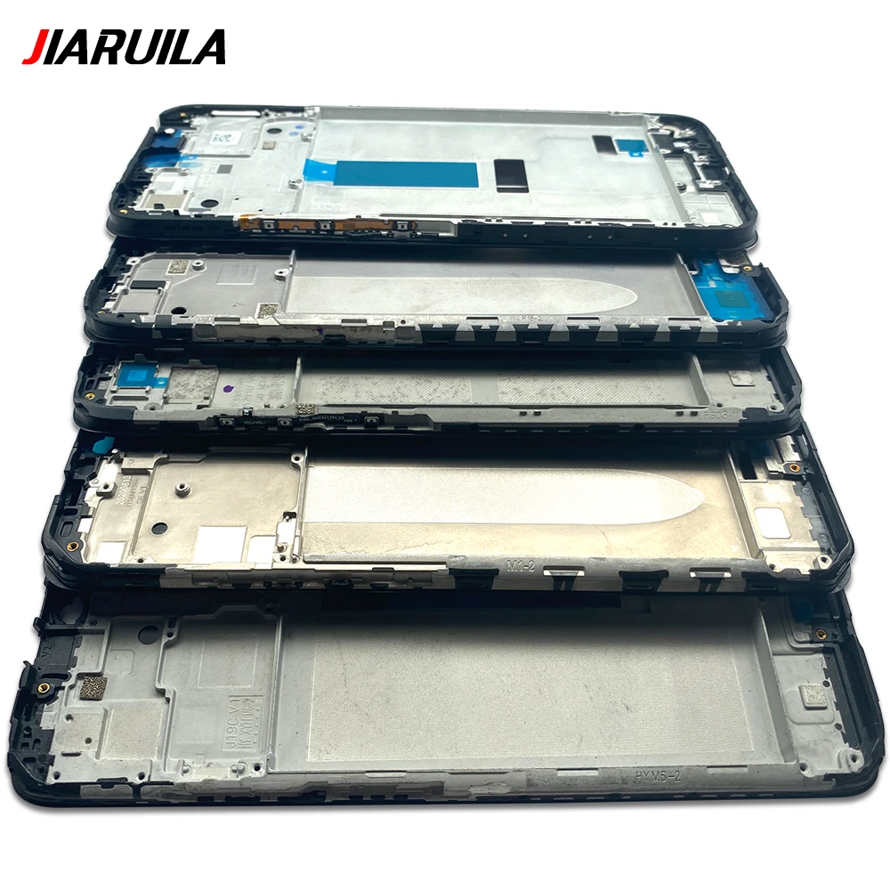 New Metal Middle Frame For Xiaomi Redmi 10 10A 10C 7A 8 8A 9 9A 9C 9T Back Battery Cover Rear Housing Middle Frame Bezel Plate