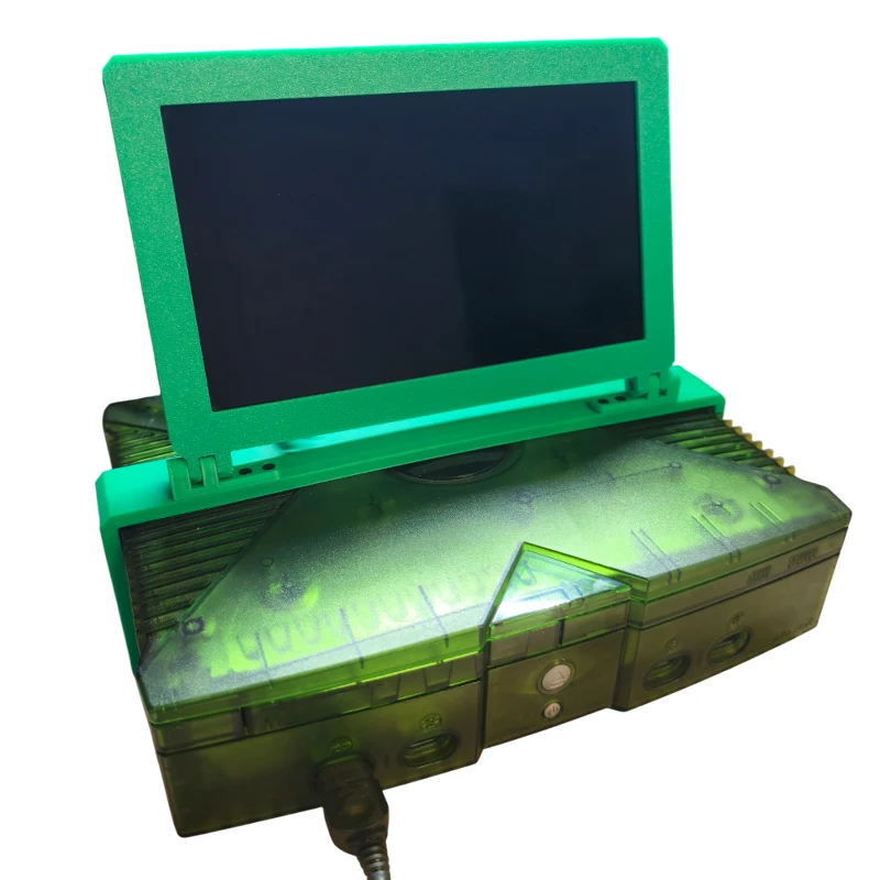 

NTSC 10.1-inch dedicated display for the original Xbox console. Requires a DC power connection before gameplay.