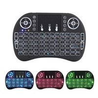 I8 Mini Wireless Keyboard Backlight 2.4G Air Mouse Remote Control Touchable Handheld for Smart Android TV Box Desktop PC