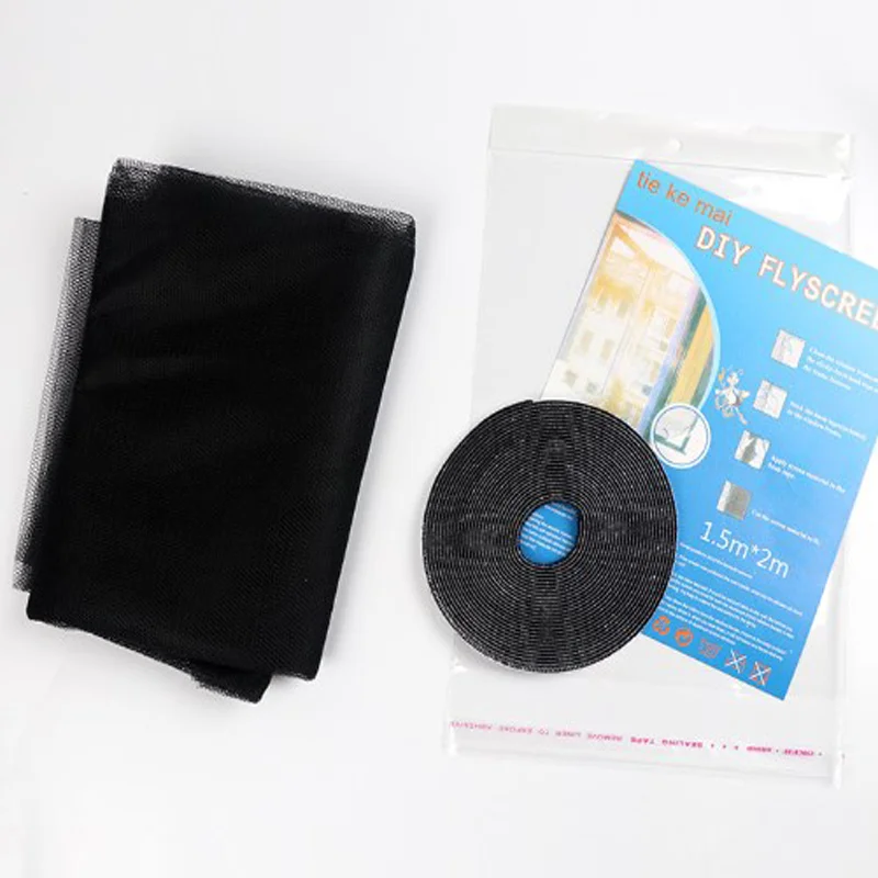 DIY Self-Adhesive Indoor Insect Fly Mosquito Window Screen Curtain Mosquito Netting Door Anti Mosquito Net Window Mesh Bug Net image 5