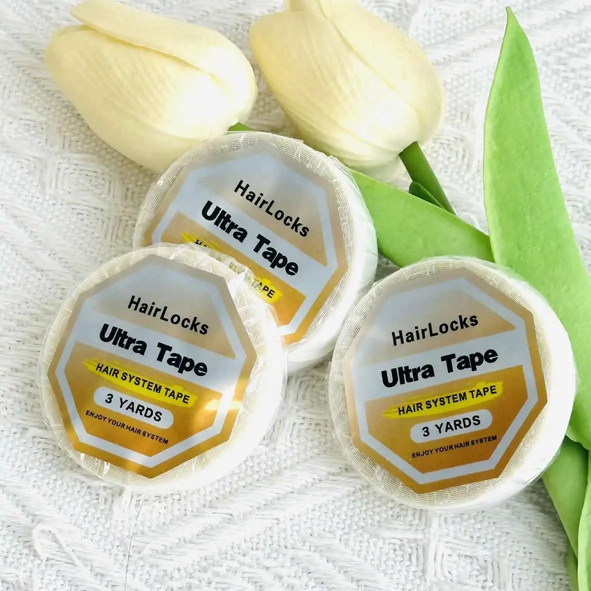 3/12/36 ياردة/لفة نظام الشعر الشريط ل وصلات شعر لا تألق الترابط على الوجهين الدانتيل شعر مستعار أمامي الشريط لاصق استبدال الشريط